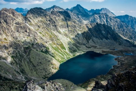 Widok na słowacką dolinę