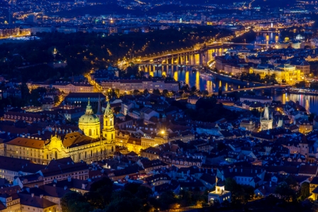 Praga nocą